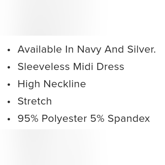 Sleeveless midi dress - Picture 3 of 4